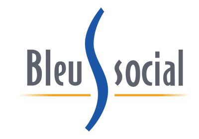 Logo Bleu Social